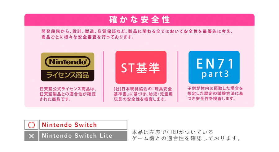 確かな安全性