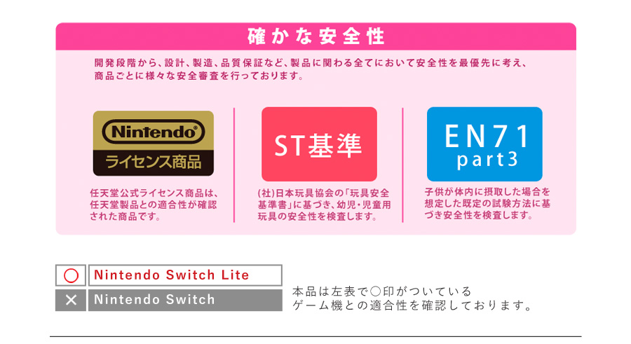 確かな安全性