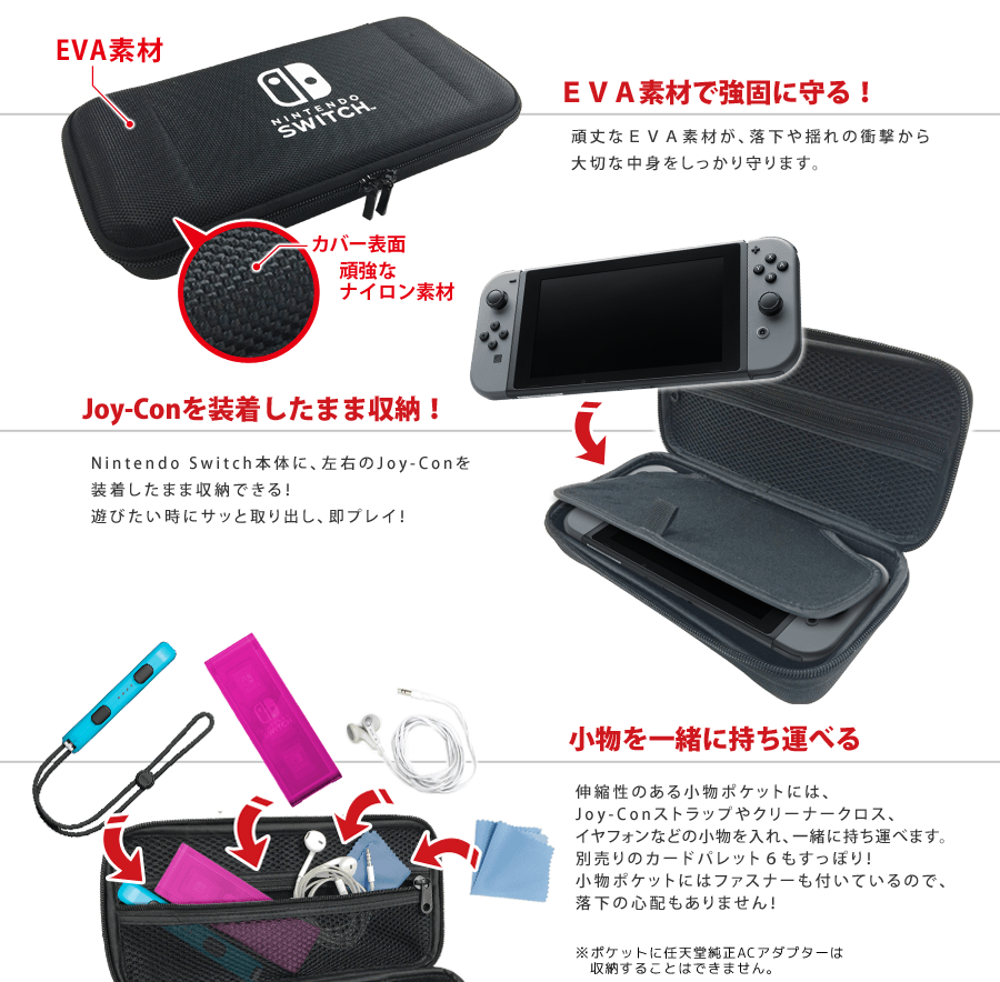 Switch本体＋ハードケース